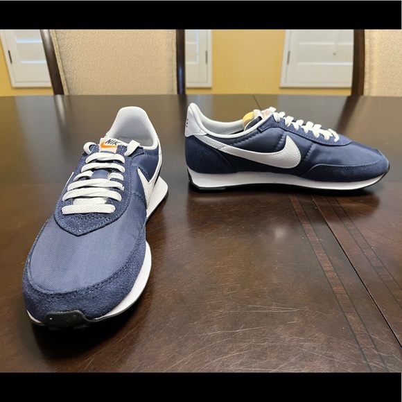 New Nike Waffle Trainer 2 Blue White Sneaker Shoes Size US 8 - Picture 6 of 12